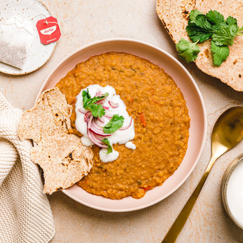 Főzz Yogi Teával® - YOGI TEA® Easy Red Lentil Dhal 