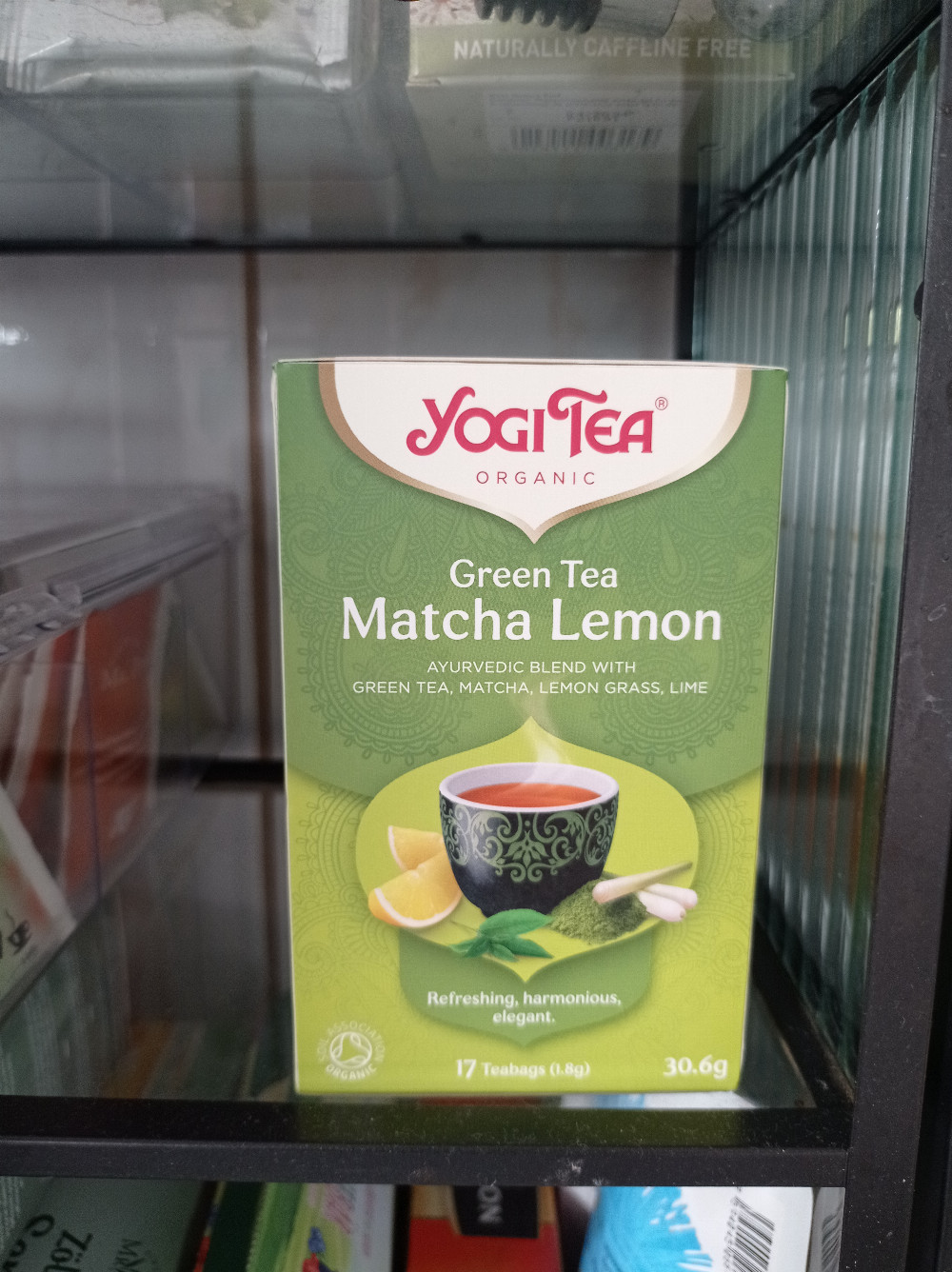 Yogi Tea® Bio Zöld tea matchával és citrommal
